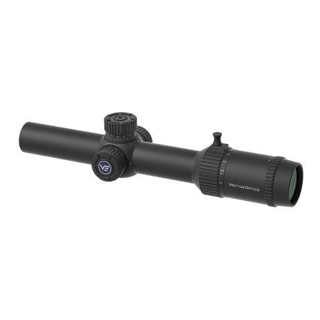 Vector Optics Forester 1-8x24 Fiber SFP kiväärin kiikaritähtäin
